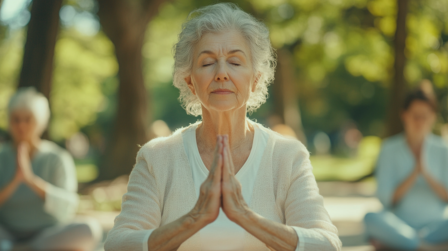 Групова фотографія учасників спільноти йоги